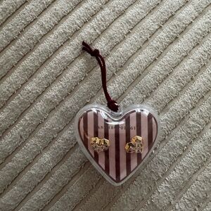 Anthropologie Festive Icon Stud Earrings